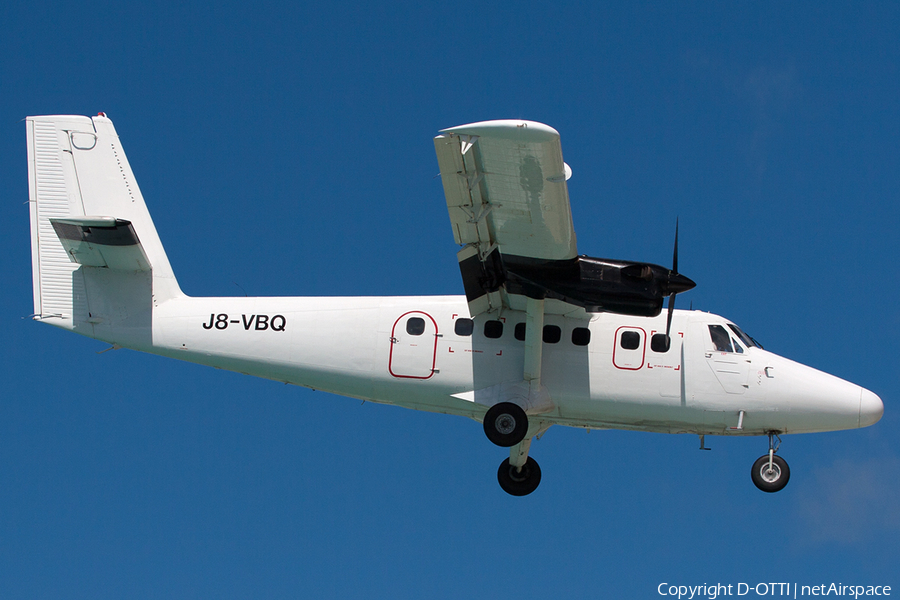 SVG Air de Havilland Canada DHC-6-300 Twin Otter (J8-VBQ) | Photo 216825