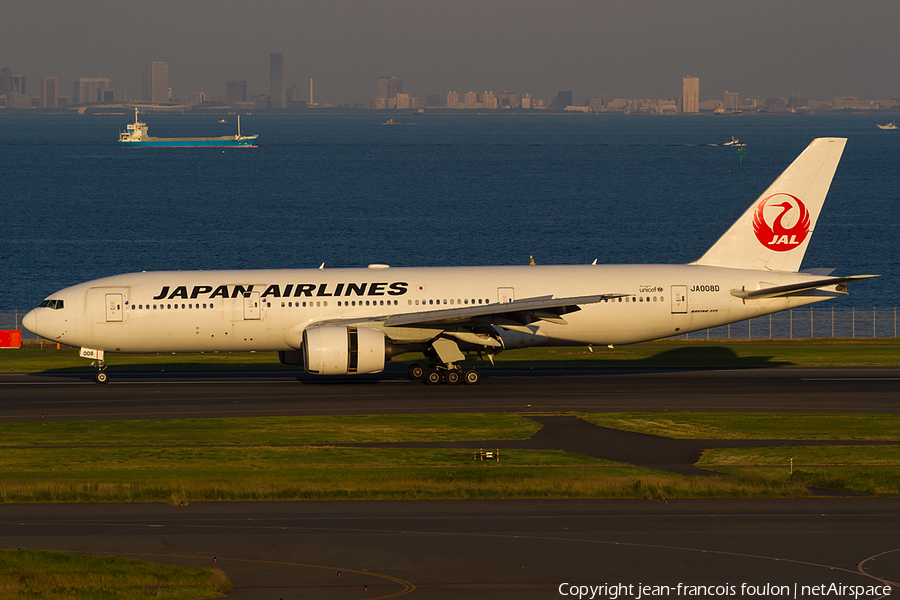 Japan Airlines - JAL Boeing 777-289 (JA008D) | Photo 130860