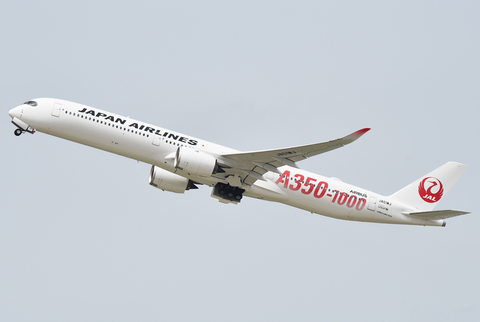 Japan Airlines - JAL Airbus A350-1041 (JA01WJ) at  Dallas/Ft. Worth - International, United States