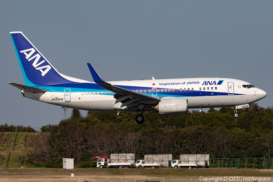 All Nippon Airways - ANA Boeing 737-781 (JA02AN) | Photo 391134