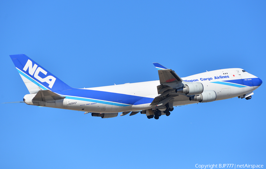 Nippon Cargo Airlines Boeing 747-4KZF (JA05KZ) | Photo 195675