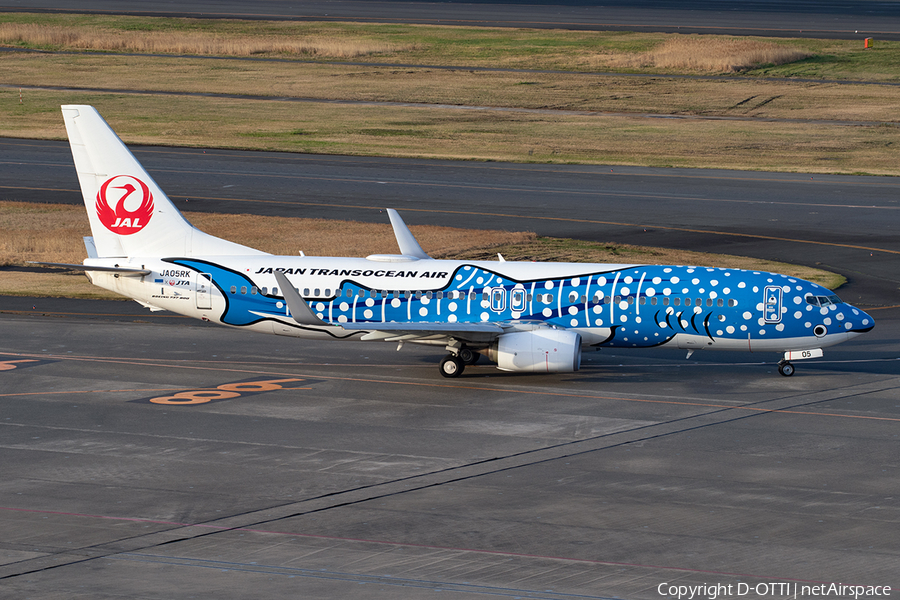 Japan Transocean Air - JTA Boeing 737-8Q3 (JA05RK) | Photo 389169