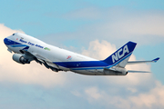 Nippon Cargo Airlines Boeing 747-4KZF (JA08KZ) at  Milan - Malpensa, Italy