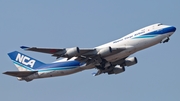 Nippon Cargo Airlines Boeing 747-4KZF (JA08KZ) at  Tokyo - Narita International, Japan