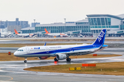 All Nippon Airways - ANA Airbus A321-211 (JA112A) at  Fukuoka, Japan