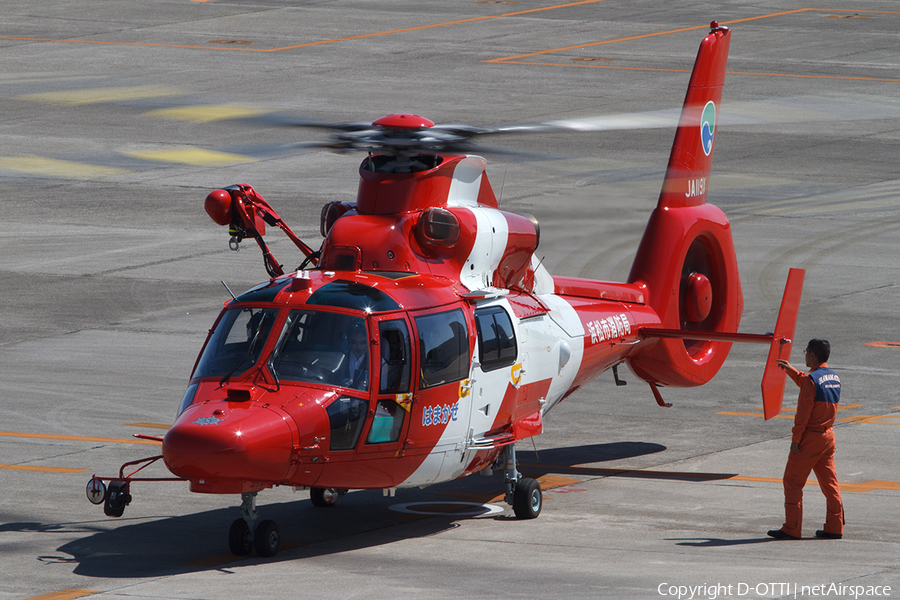 Hamamatsu City Fire Department Air Corps Eurocopter AS365N3 Dauphin 2 (JA119X) | Photo 419215