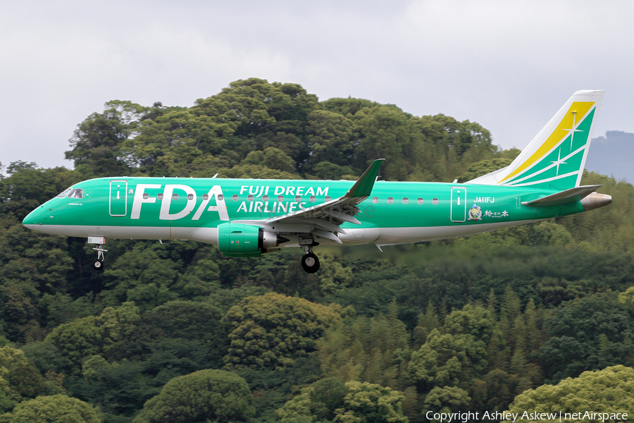 Fuji Dream Airlines Embraer ERJ-175STD (ERJ-170-200STD) (JA11FJ) | Photo 244313