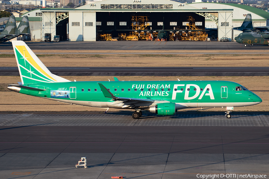 Fuji Dream Airlines Embraer ERJ-175STD (ERJ-170-200STD) (JA11FJ) | Photo 395105