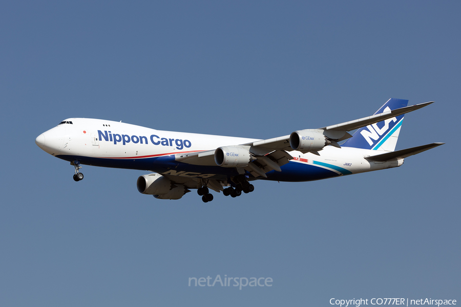 Nippon Cargo Airlines Boeing 747-8KZF (JA11KZ) | Photo 506029