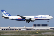 Nippon Cargo Airlines Boeing 747-8KZF (JA11KZ) at  Milan - Malpensa, Italy