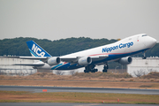 Nippon Cargo Airlines Boeing 747-8KZF (JA11KZ) at  Tokyo - Narita International, Japan