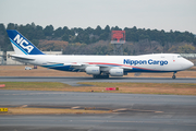 Nippon Cargo Airlines Boeing 747-8KZF (JA12KZ) at  Tokyo - Narita International, Japan