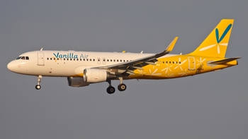 Vanilla Air Airbus A320-214 (JA12VA) at  Tokyo - Narita International, Japan