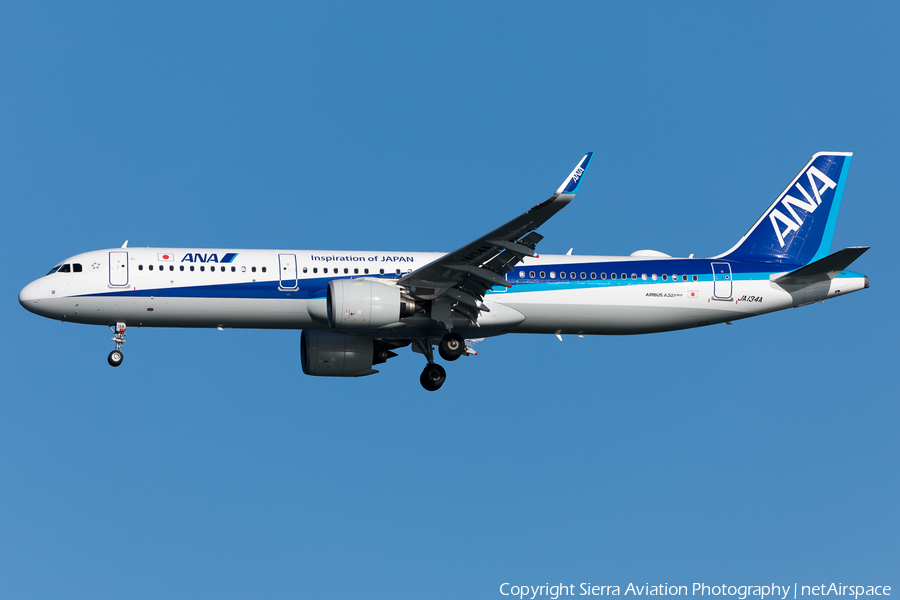 All Nippon Airways - ANA Airbus A321-272N (JA134A) | Photo 328951