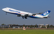 Nippon Cargo Airlines Boeing 747-8KZF (JA13KZ) at  Amsterdam - Schiphol, Netherlands