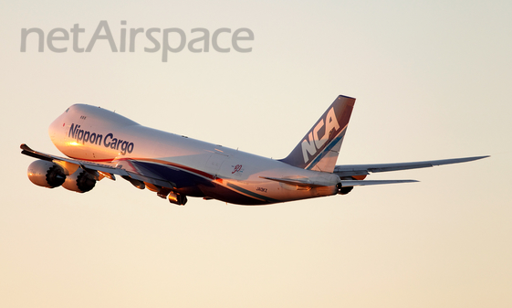 Nippon Cargo Airlines Boeing 747-8KZF (JA13KZ) at  Los Angeles - International, United States