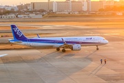 All Nippon Airways - ANA Airbus A321-272N (JA141A) at  Osaka - Itami International, Japan