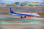 All Nippon Airways - ANA Airbus A321-272N (JA142A) at  Fukuoka, Japan