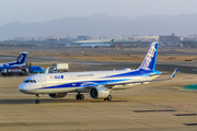 All Nippon Airways - ANA Airbus A321-272N (JA144A) at  Fukuoka, Japan