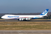 Nippon Cargo Airlines Boeing 747-8KZF (JA14KZ) at  Frankfurt - Hahn, Germany