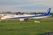 All Nippon Airways - ANA Airbus A321-272N (JA152A) at  Hamburg - Finkenwerder, Germany