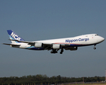 Nippon Cargo Airlines Boeing 747-8KZF (JA15KZ) at  Milan - Malpensa, Italy