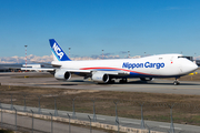 Nippon Cargo Airlines Boeing 747-8KZF (JA16KZ) at  Milan - Malpensa, Italy