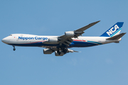 Nippon Cargo Airlines Boeing 747-8KZF (JA16KZ) at  Milan - Malpensa, Italy