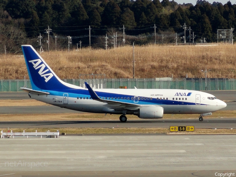 All Nippon Airways - ANA Boeing 737-781 (JA17AN) | Photo 77269