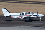 Japan Civil Aviation College Beech G58 Baron (JA17DF) at  Sendai, Japan