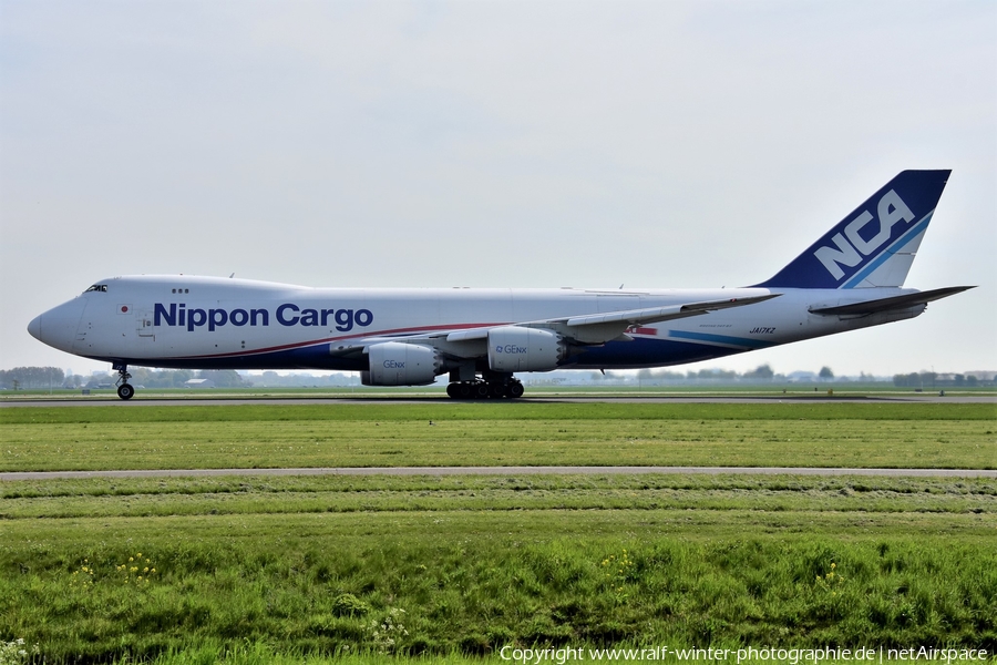Nippon Cargo Airlines Boeing 747-8KZF (JA17KZ) | Photo 570390