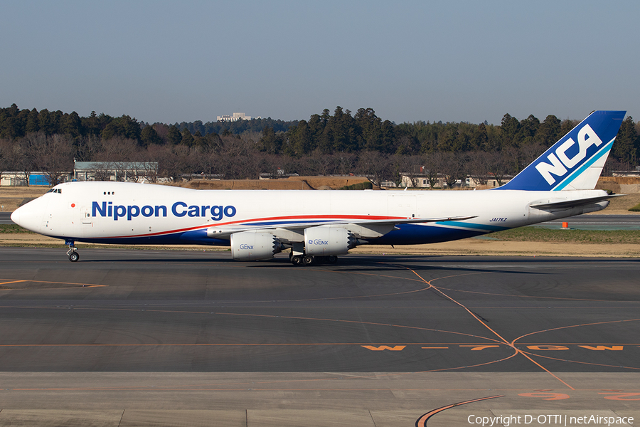 Nippon Cargo Airlines Boeing 747-8KZF (JA17KZ) | Photo 383590
