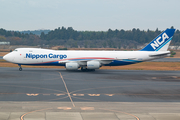 Nippon Cargo Airlines Boeing 747-8KZF (JA17KZ) at  Tokyo - Narita International, Japan