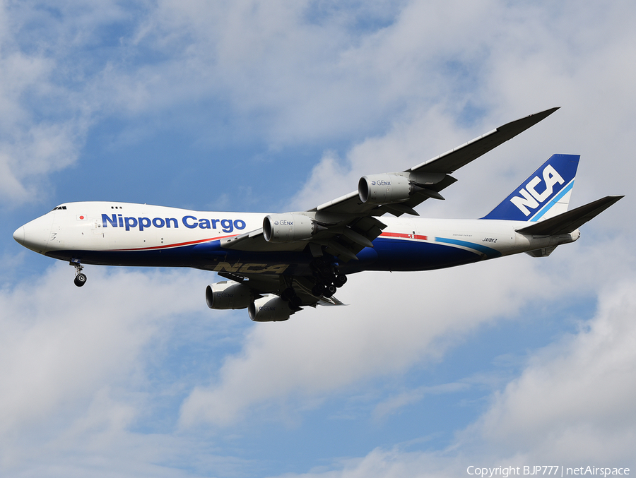 Nippon Cargo Airlines Boeing 747-8KZF (JA18KZ) | Photo 446543