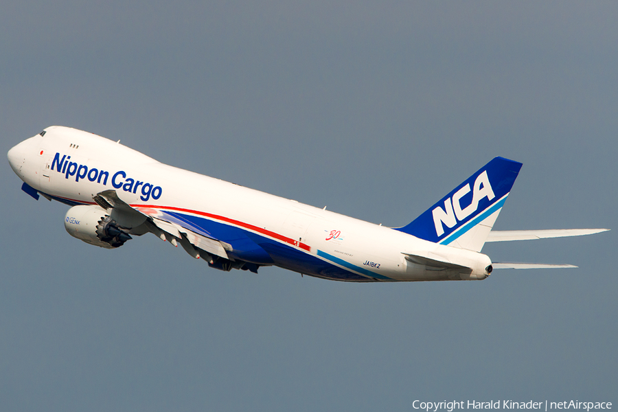 Nippon Cargo Airlines Boeing 747-8KZF (JA18KZ) | Photo 307771