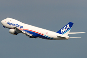 Nippon Cargo Airlines Boeing 747-8KZF (JA18KZ) at  Milan - Malpensa, Italy