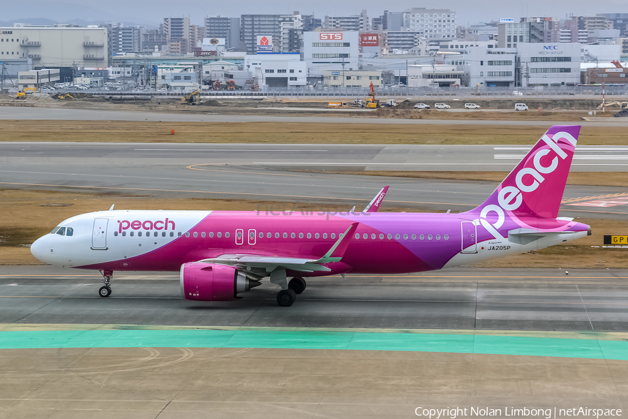 Peach Airbus A320-251N (JA205P) | Photo 598400
