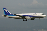 All Nippon Airways - ANA Airbus A320-214 (JA206A) at  Osaka - Kansai International, Japan
