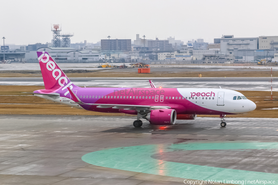 Peach Airbus A320-251N (JA206P) | Photo 598407