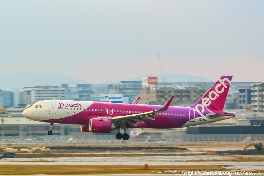 Peach Airbus A320-251N (JA208P) | Photo 598408