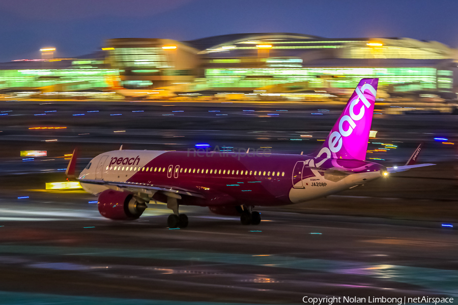 Peach Airbus A320-251N (JA208P) | Photo 598410