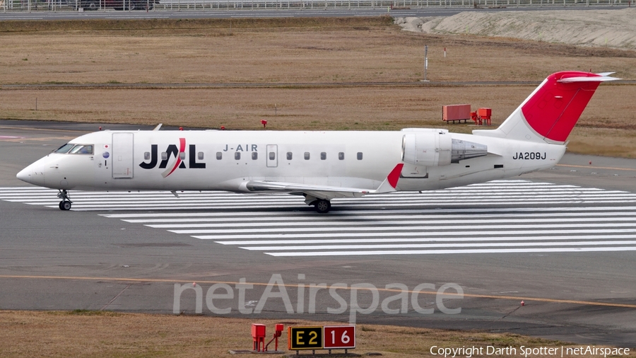 JAL - J-Air Bombardier CRJ-200ER (JA209J) | Photo 203033