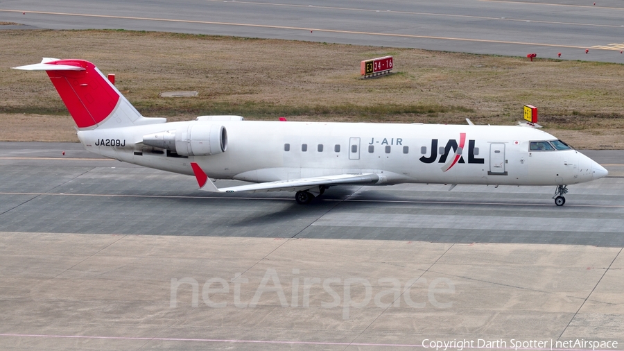 JAL - J-Air Bombardier CRJ-200ER (JA209J) | Photo 203744