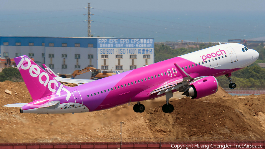 Peach Airbus A320-251N (JA209P) | Photo 679759