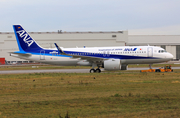 All Nippon Airways - ANA Airbus A320-271N (JA211A) at  Hamburg - Finkenwerder, Germany