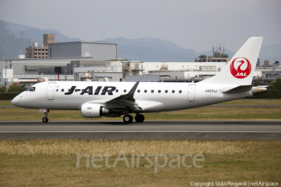JAL - J-Air Embraer ERJ-170STD (ERJ-170-100) (JA211J) | Photo 361538
