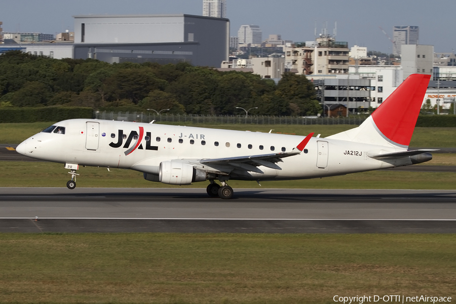 JAL - J-Air Embraer ERJ-170STD (ERJ-170-100) (JA212J) | Photo 419023