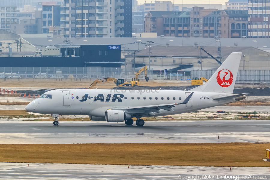 JAL - J-Air Embraer ERJ-170STD (ERJ-170-100) (JA214J) | Photo 598538