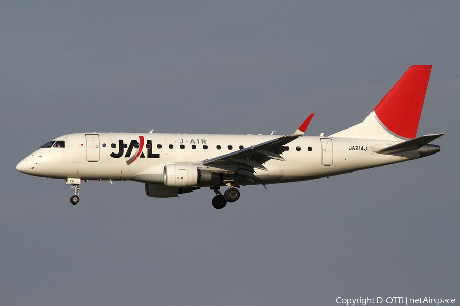 JAL - J-Air Embraer ERJ-170STD (ERJ-170-100) (JA214J) | Photo 419039