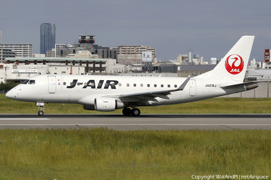 JAL - J-Air Embraer ERJ-170STD (ERJ-170-100) (JA216J) | Photo 645260